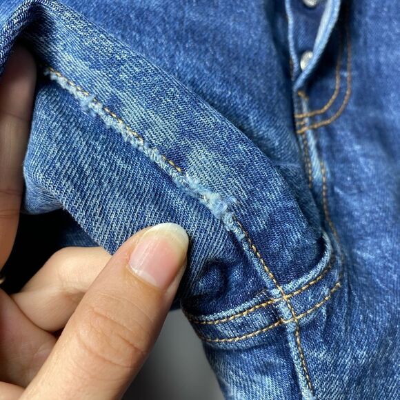 LEVI'S Wedgie Icon High-Rise Straight Leg Premium Jeans Medium Wash Size 27 - Picture 10 of 15